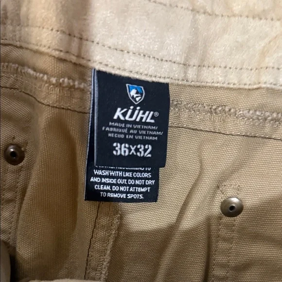Kuhl Men's Cargo Pants in Brown - Picture 2 of 2